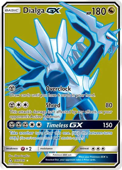 146/156 Dialga GX - Ultra Prism