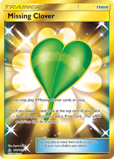 168/156 Missing Clover - Ultra Prism