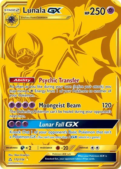 172/156 Lunala GX - Ultra Prism