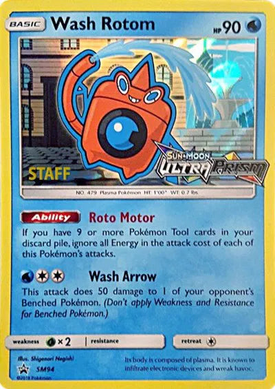 SM94 Wash Rotom (Staff)