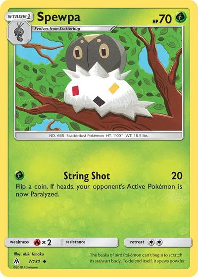 7/131 Spewa Reverse Holo - Forbidden Light