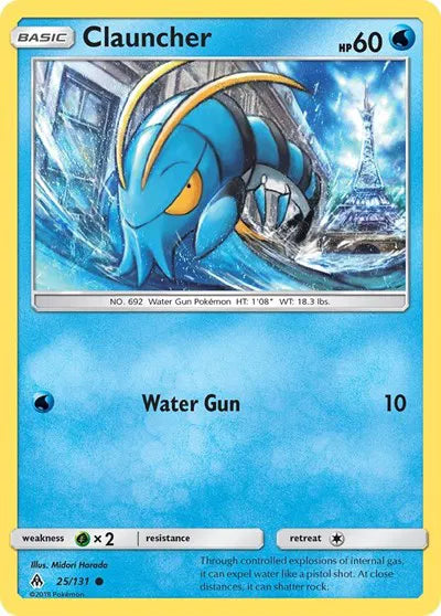 25/131 Clauncher Reverse Holo - Forbidden Light
