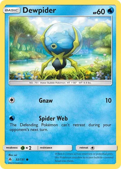 32/131 Dewpider Reverse Holo - Forbidden Light