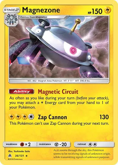 36/131 Magnezone Holofoil - Forbidden Light