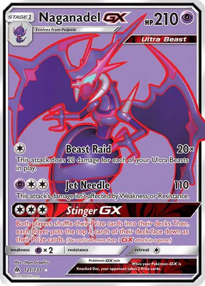 121/131 Naganadel GX - Forbidden Light