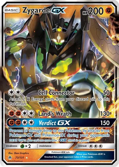 73/131 Zygarde GX - Forbidden Light