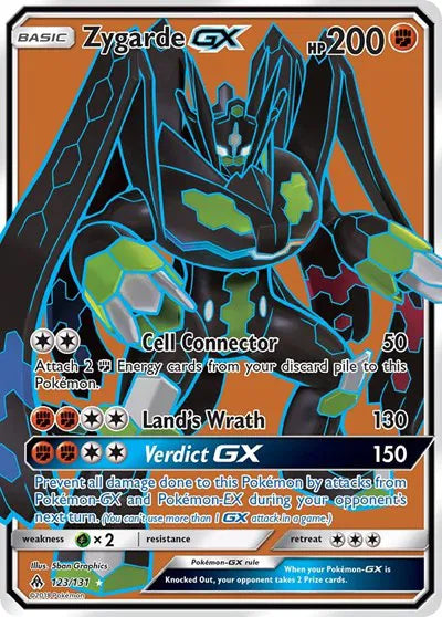 123/131 Zygarde GX - Forbidden Light