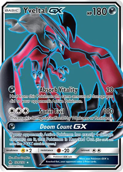 124/131 Yveltal GX - Forbidden Light