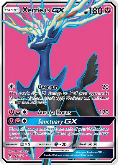 126/131 Xerneas GX - Forbidden Light