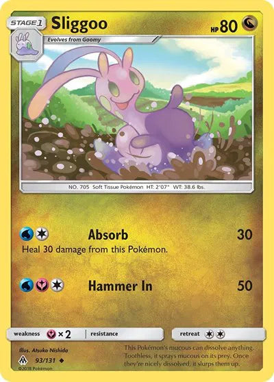 93/131 Sliggoo Reverse Holo - Forbidden Light
