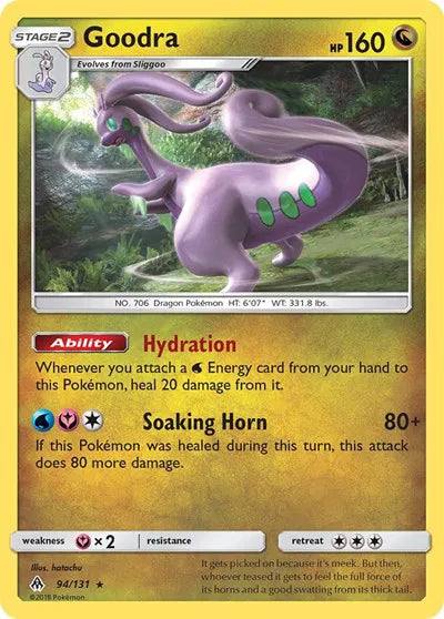 94/131 Goodra Reverse Holo - Forbidden Light