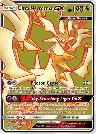 127/131 Ultra Necrozma GX - Forbidden Light