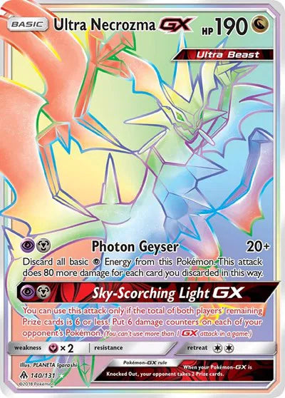 140/131 Ultra Necrozma GX - Forbidden Light