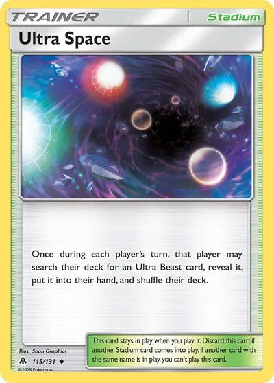 115/131 Ultra Space Reverse Holo
