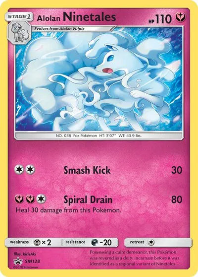 SM128 Alolan Ninetales Holofoil