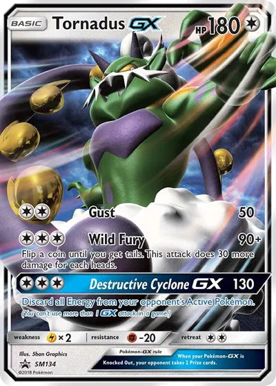 SM134 Tornadus GX