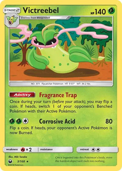 3/168 Victreebel Holofoil - Celestial Storm