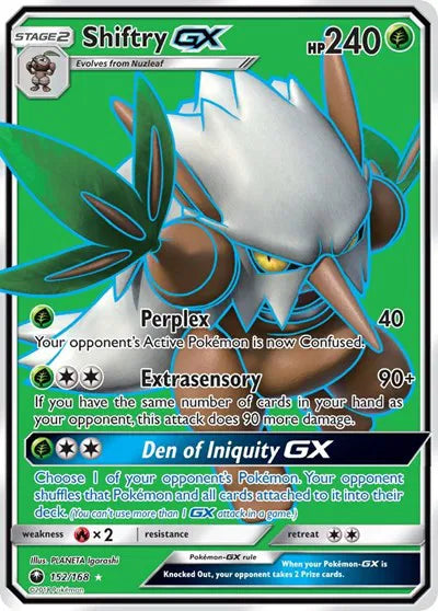 152/168 Shiftry GX - Celestial Storm