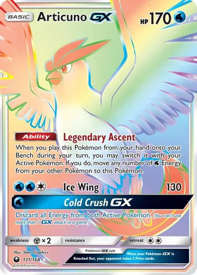 171/168 Articuno GX - Celestial Storm