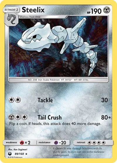 89/168 Steelix Holofoil - Celestial Storm