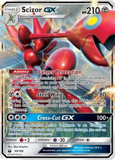 90/168 Scizor GX - Celestial Storm