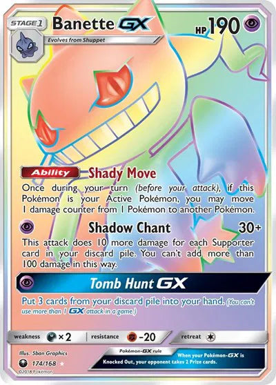 174/168 Banette GX - Celestial Storm