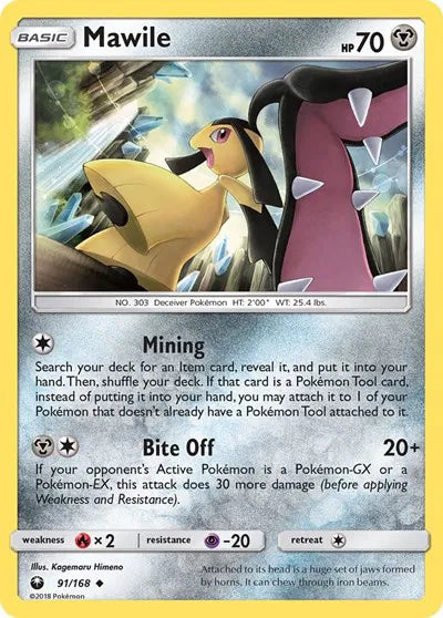 91/168 Mawile Reverse Holo - Celestial Storm