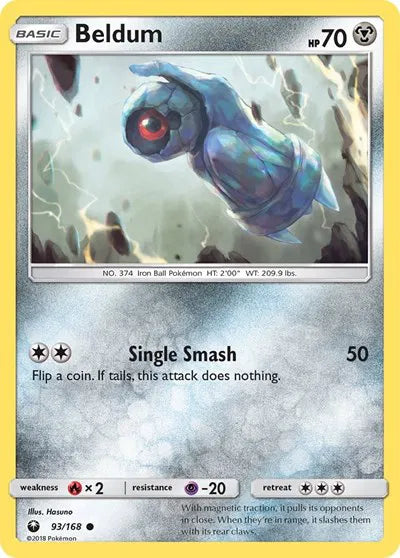 93/168 Beldum Reverse Holo - Celestial Storm