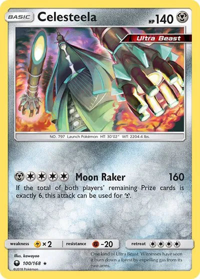 100/168 Celesteela Holofoil