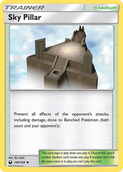 144/168 Sky Pillar Reverse Holo - Celestial Storm