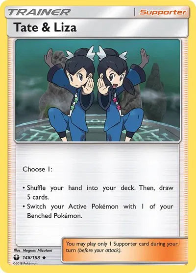 148/168 Tate & Liza Reverse Holo - Celestial Storm