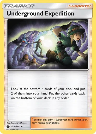 150/168 Underground Expedition Reverse Holo - Celestial Storm