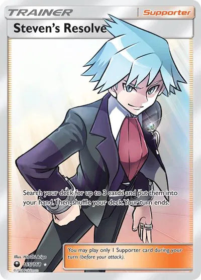 165/168 Steven's Resolve - Celestial Storm