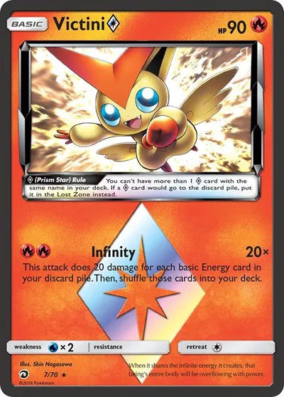 7/70 Victini Prism Star - Dragon Majesty