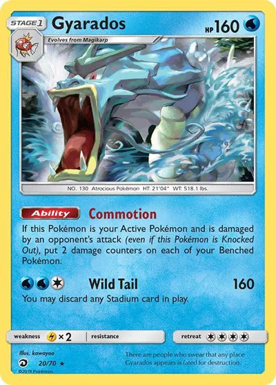 20/70 Gyarados Holofoil