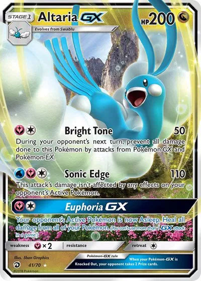 41/70 Altaria GX - Dragon Majesty