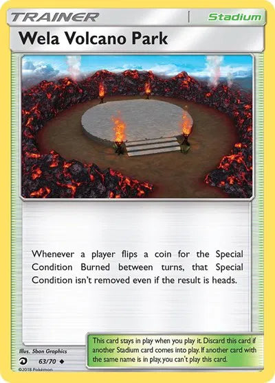 63/70 Wela Volcano Park Reverse Holo - Dragon Majesty