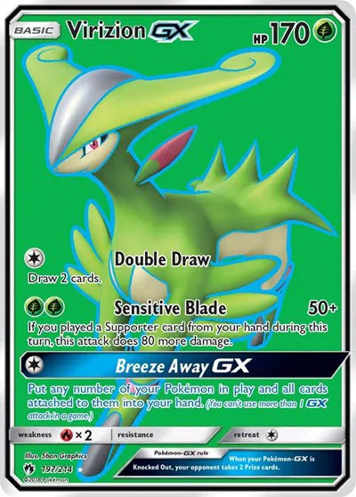 197/214 Virizion GX