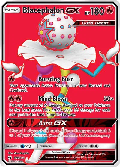 199/214 Blacephalon GX - Lost Thunder