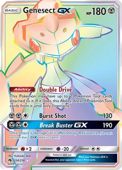 224/214 Genesect GX - Lost Thunder