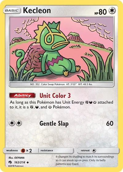 162/214 Kecleon Reverse Holo - Lost Thunder