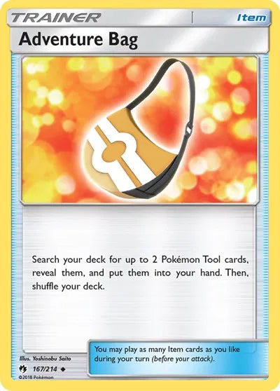 167/214 Adventure Bag Reverse Holo - Lost Thunder