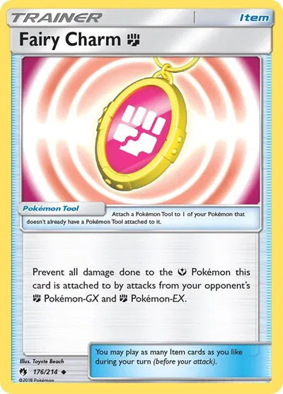 176/214 Fairy Charm F Reverse Holo - Lost Thunder