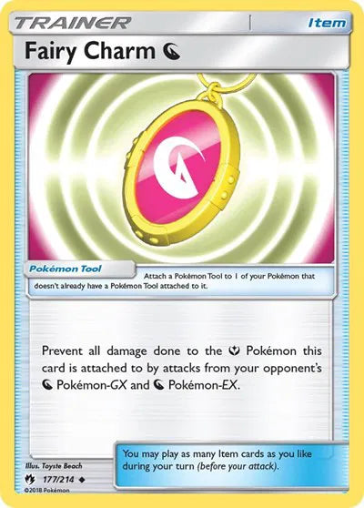 177/214 Fairy Charm O Reverse Holo - Lost Thunder