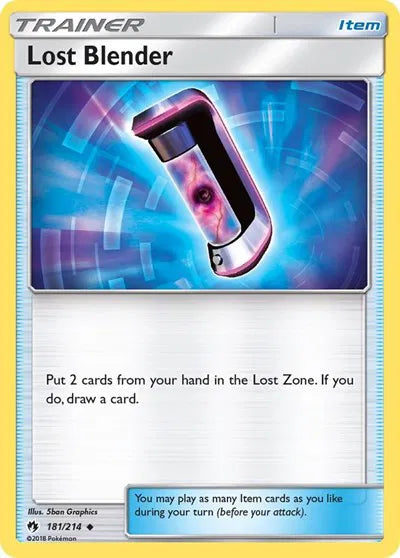 181/214 Lost Blender Reverse Holo - Lost Thunder