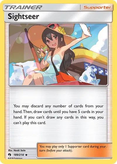 189/214 Sightseer Reverse Holo - Lost Thunder
