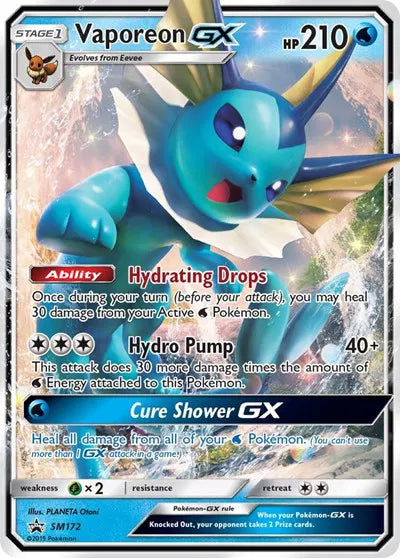 SM172 Vaporeon GX