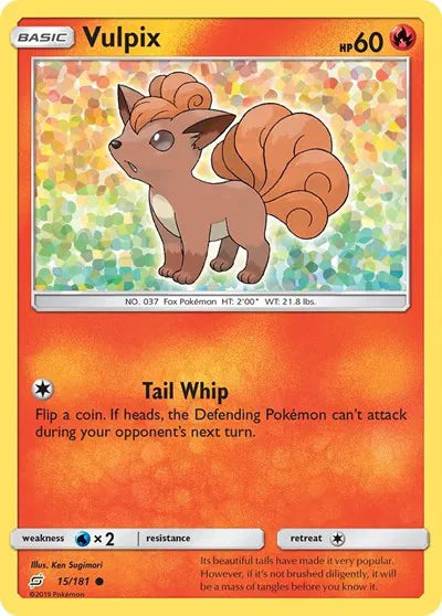 15/181 Vulpix Reverse Holo