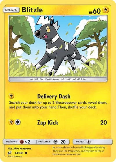 44/181 Blitzle Reverse Holo - Team Up