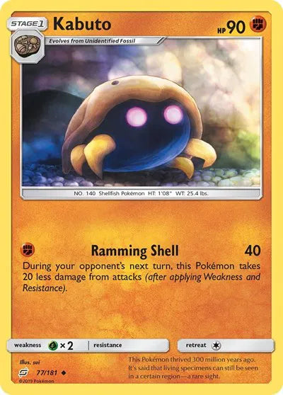 77/181 Kabuto Reverse Holo - Team Up